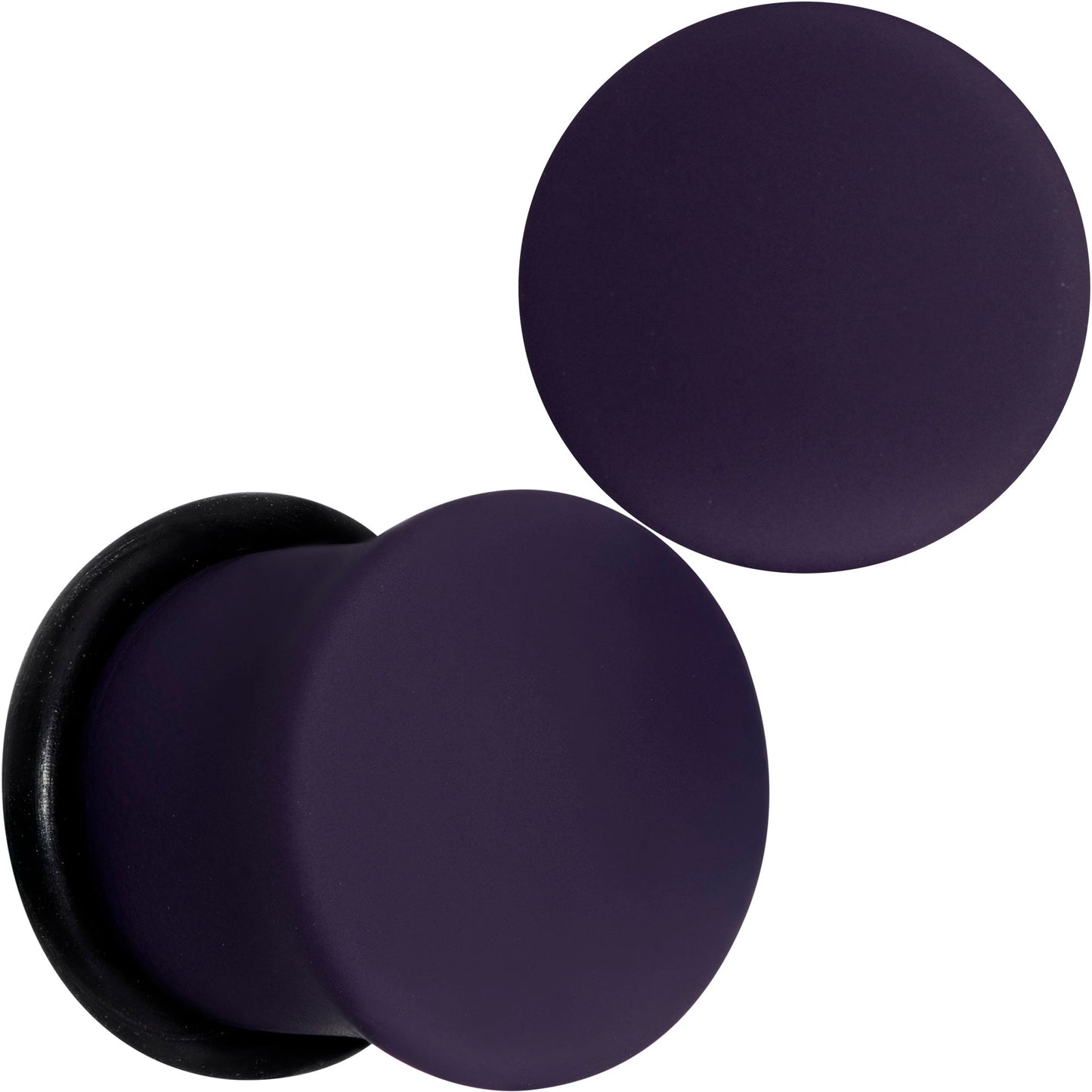 Perfectly Purple Matte Acrylic Single Flare Plug Set