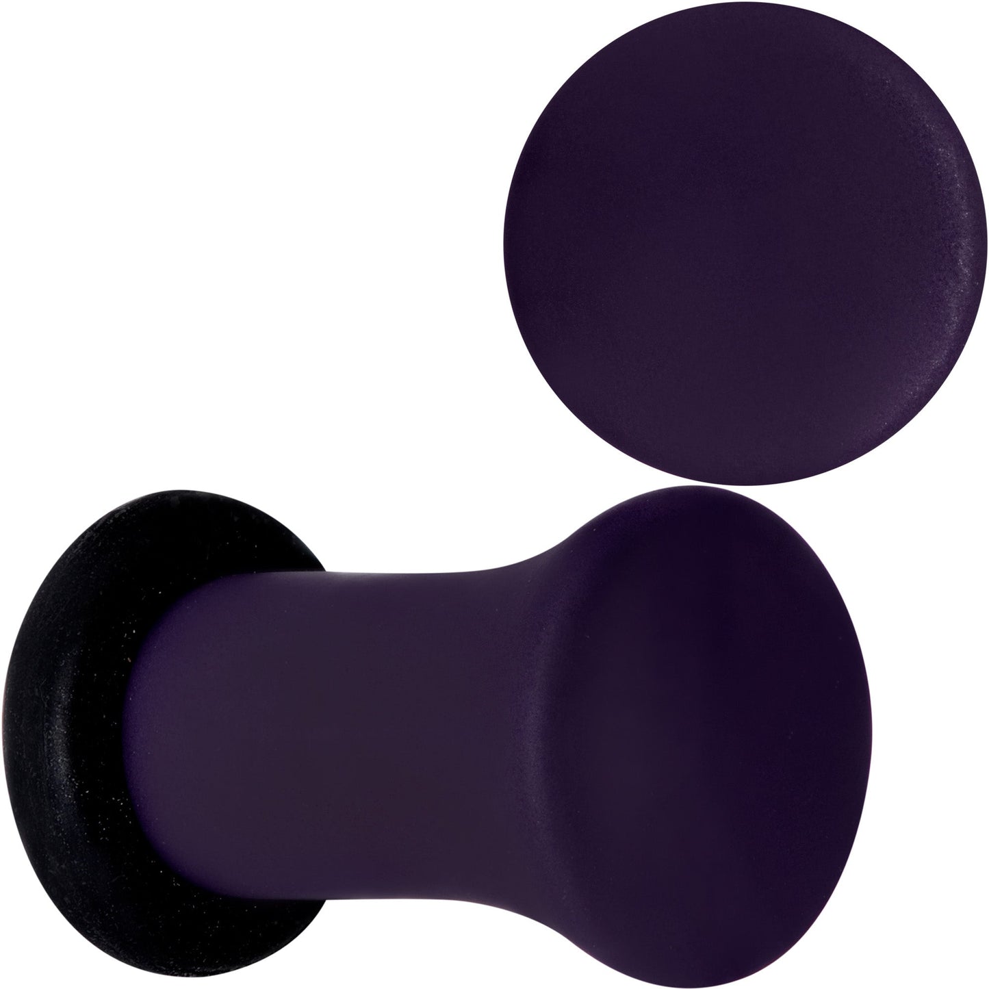 Perfectly Purple Matte Acrylic Single Flare Plug Set