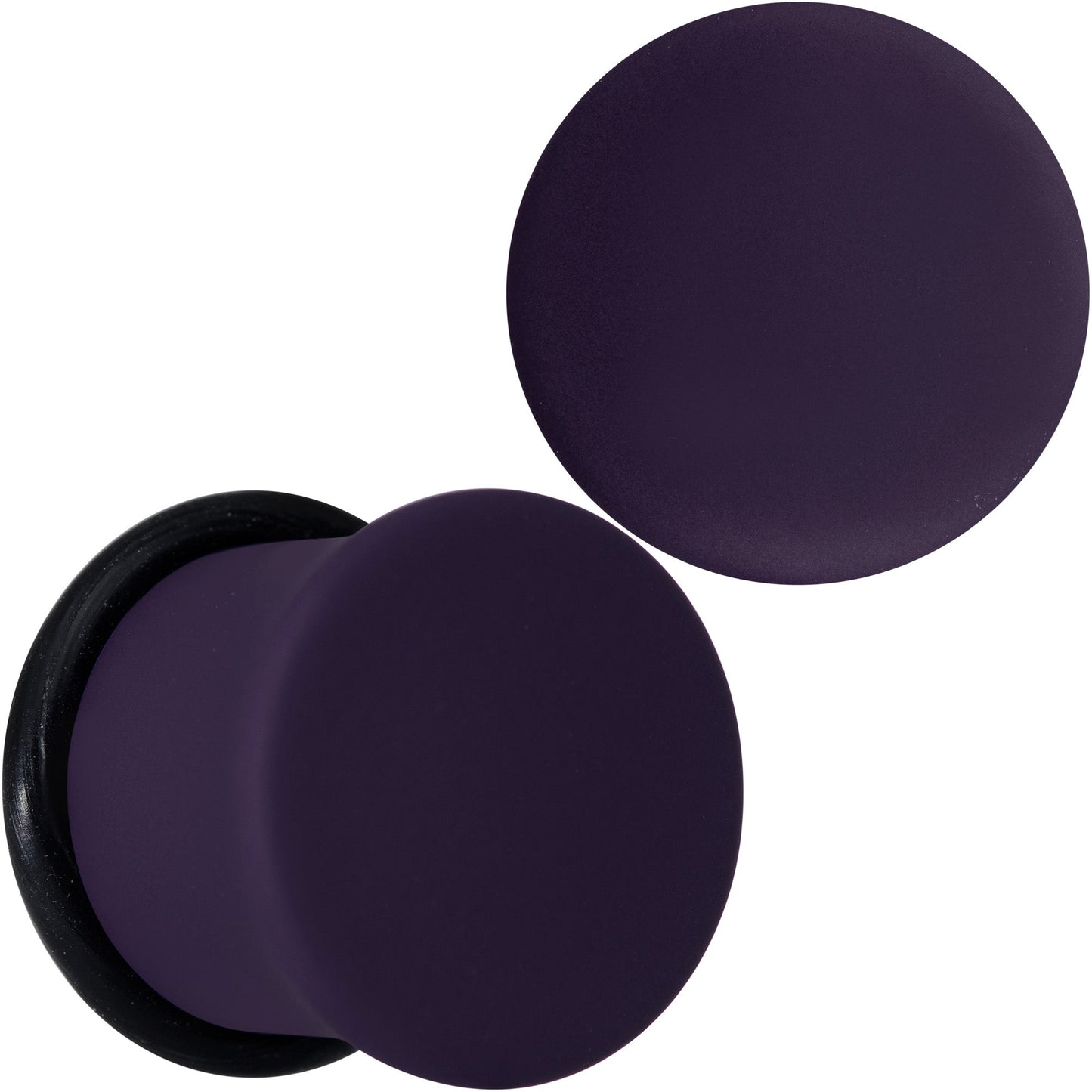 Perfectly Purple Matte Acrylic Single Flare Plug Set