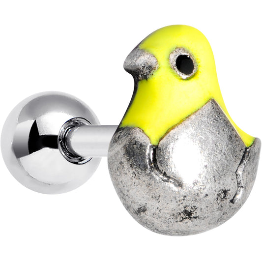 16 Gauge 1/4 Hatching Easter Chick Cartilage Tragus Earring