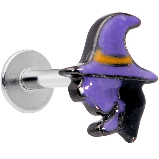 16 Gauge 5/16 Purple Witch Halloween Labret Monroe Tragus