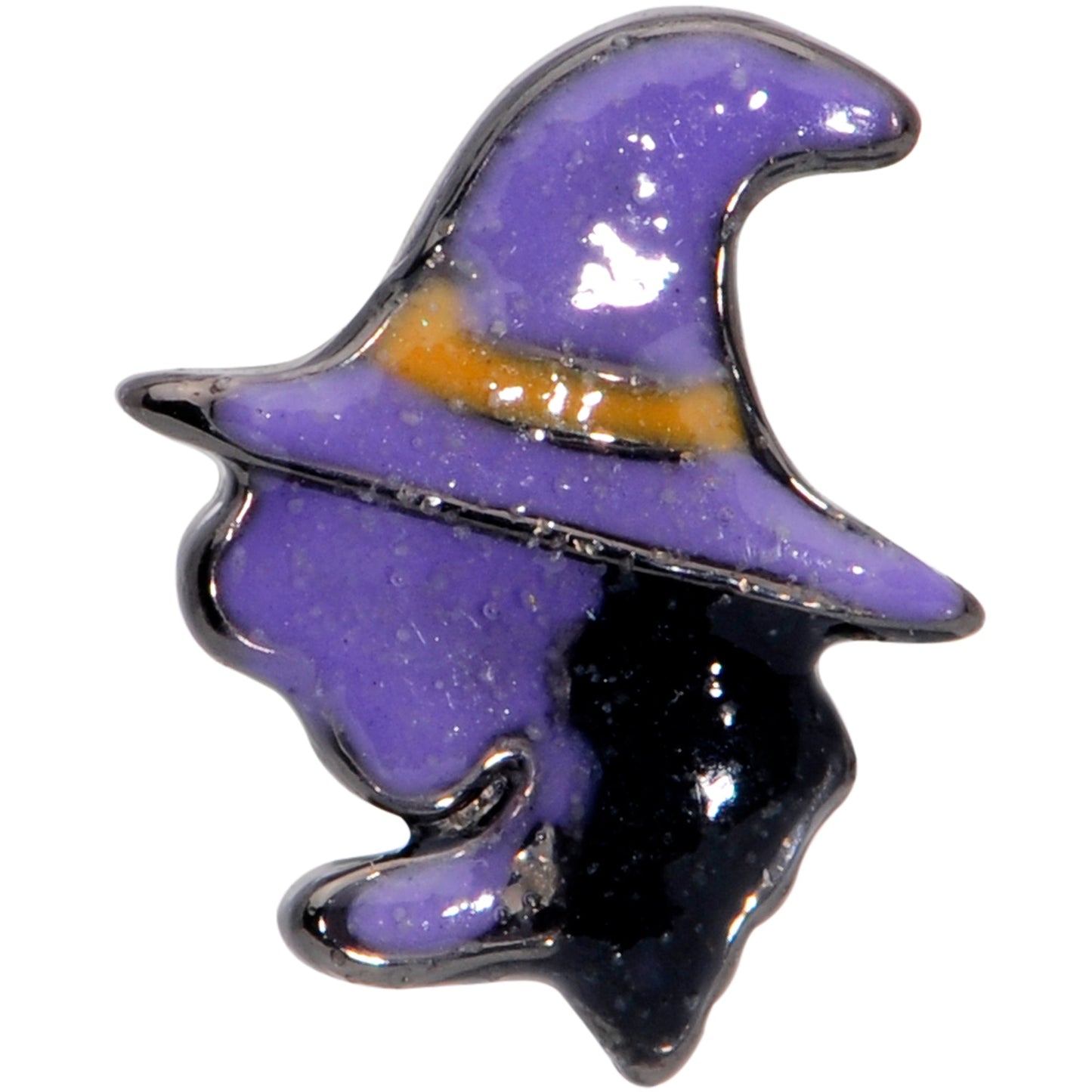 16 Gauge 5/16 Purple Witch Halloween Labret Monroe Tragus