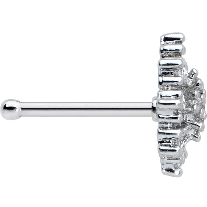 20 Gauge 5/16 Clear CZ Gem Constellation Nose Bone