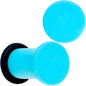 Blue White Ombre Matte Acrylic Single Flare Plug Set