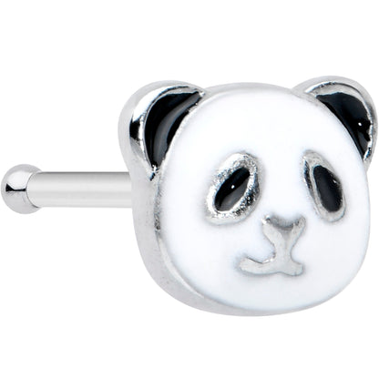 20 Gauge 1/4 Cutie Face Panda Nose Bone