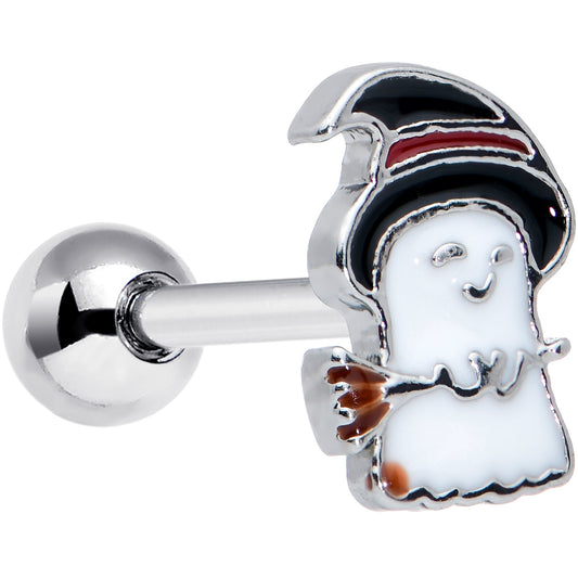 16 Gauge 1/4 Witch Hat Ghost Halloween Cartilage Tragus Earring