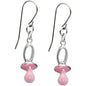 Light Pink Pacifier Earrings