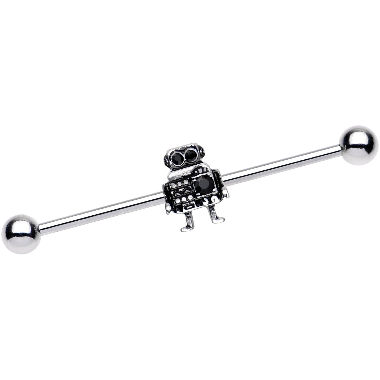 14 Gauge Ratchet Robot Industrial Barbell 38mm